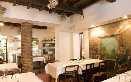 Checco er carettiere è osteria a trastevere, Roma