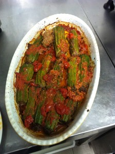 Zucchine ripiene, pranzo di ferragosto a Roma