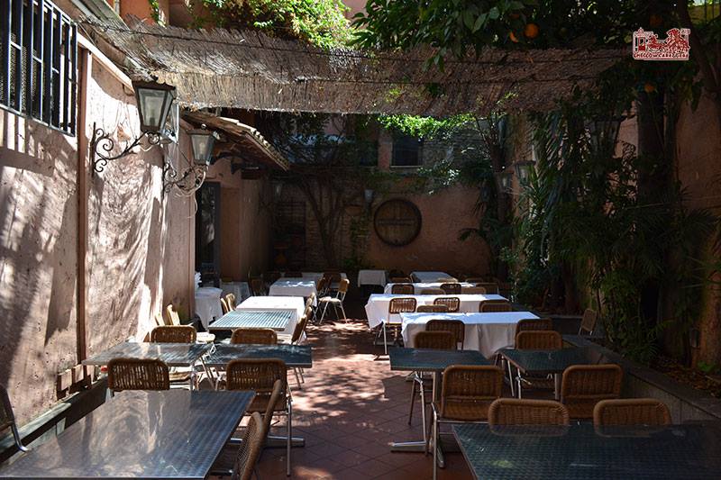 Ristorante giardino Trastevere